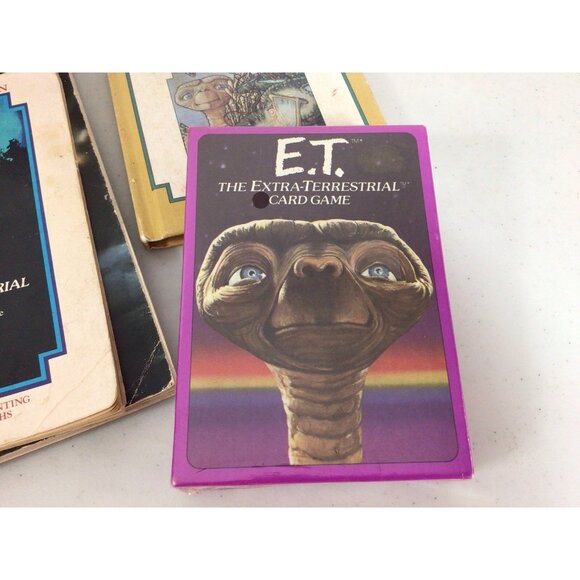 Vintage E.T. The Extra-Terrestrial Plush Books & New Game - Picture 3 of 12